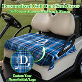 Personalized Golf Cart Seat Cover With Name