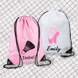 Personalised Durable Drawstring Bag, Customised Sports Equipment Bag