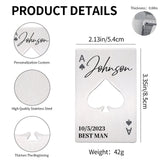Personalized Stainless Bottle Opener