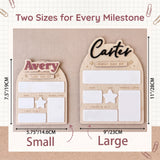 Personalized First and Last Day of School Board Custom Name Back to School Board Children Photo Prop for Preschool Kindergarten 1st Grade Wooden Milestone Keepsake Gift for Kids Girls Boys