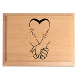 Personalized Wood Plaque, Wooden Wall Valentines Day Decor
