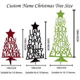 Personalized Christmas Tree Ornaments with Name