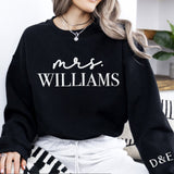 Personalized Bride Sweatshirt