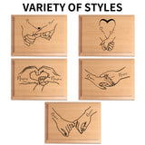Personalized Wood Plaque, Wooden Wall Valentines Day Decor