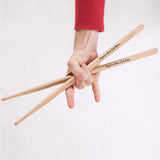 Personalized Wooden Drumsticks with Leather Case Customized Wood Tip Drum Sticks Laser Engraved Gift for Musicians and Drummers Boyfriend Husband Ideal for Weddings Valentine's Day Groomsmen
