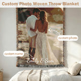 Personalized Blanket with Picture Text