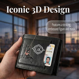 Personalized Bat ID Wallet with Name