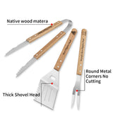 Personalized BBQ Grill Tools Set, Must-Have Accessories for Grilling and Barbecuing Ideal Gift for Father's Day
