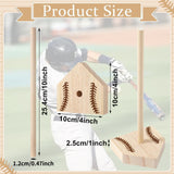 Personalized Wooden Championship Ring Stand