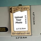 Personalized Car Photo Frame Sun Visor Clip