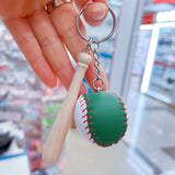 Personalized Mini Baseball Keychain