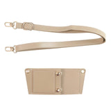Personalized Water Bottle Holder with Strap, Custom PU Leather Water Bottle Holder