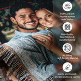 Personalized Blanket with Picture Text