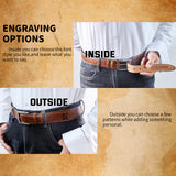 Personalized Genuine Leather Belt