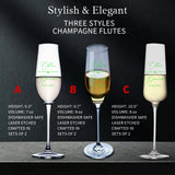 Personalized Champagne Glasses Set of 2