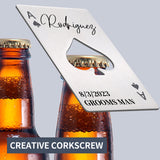 Personalized Stainless Bottle Opener