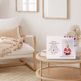Personalized Wooden Picture Frame for Mother, Father, Baby, Friend, and Family Pet