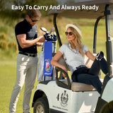 Personalised Golf Towels for Women, 24"*16" Tri-fold Waffle Pattern Golf Towel, Custom Gift for Women Wife Mom Girlfriend