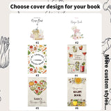Personalized Color Printed Recipe Book