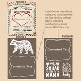 Personalized Flannel Blanket Mother's Day Gift Father's Day Gift Valentine's Day Gift