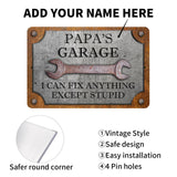 Custom Garage Sign, Personalized Workshop Sign