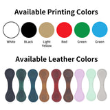 Personalized PU Leather Magnetic Bookmark