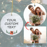 Personalized Christmas Ornaments with Photo