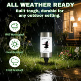 Personalized Solar Lights for Cemetery