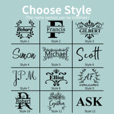 Personalised Durable Leather Passport Cover, Custom Luggage Tag Set with Name