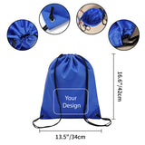 Personalised Durable Drawstring Bag, Customised Sports Equipment Bag