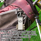 Personalised Golf Tag with 5 Tees