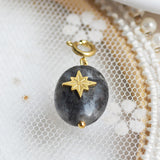 Personalized Gold Charm Necklace, Handmade Necklaces, DIY Ruby Charm Necklace