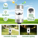 Personalized Solar Lights for Cemetery