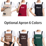 Personalized Canvas Embroidered Apron