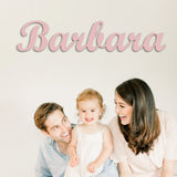 Personalized Acrylic Plate Name Sign丨Customized Acrylic Plate Name Letters