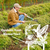 Personalized Garden Metal Sign Decoration
