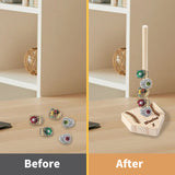 Personalized Wooden Championship Ring Stand