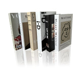 6 Pcs Fashion Decorative Books Foldable Fashion Styles CARDBOARD BOX