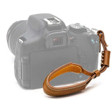 Personalized Leather Camera Wrist Strap Engraved Name/initial Custom Camera Cuff Wrist Strap for Mirrorless Point & Shoot and DSLR Cameras Handmade Camera Accessories Gift for Christmas Birthday