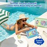 Personalized Beach Bag with Artistic Name