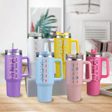 Personalized 40oz Stainless Steel Tumbler, Fit for Car Holder