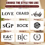 Personalized Knitting Bag with Name Leather Patch Canvas Yarn Bag Yarn Holder for Crochet Lovers Pottery Tool Bag Art Supply Storage Student Artist Gift Mother's Day Gift Birthday Gifts