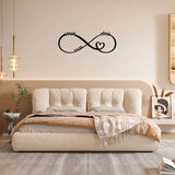 Personalized Infinity Symbol, Metal Love Sign, Metal Wall Art Decor