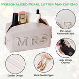 Pearl Letter Slipper Makeup Bag