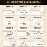 Personalized Bread Knife and Board Set Custom Name Wooden Bread Slicer with Magnetic Storage Rustic Farmhouse Kitchen Decor Sourdough Baking Essential Gifts Mom Wife Family Baking Lovers