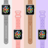 Personalized Cat Breed Pet Apple Watch Band Laser Engraved Custom Soft Silicone Sport Band/Strap iWatch Series Gift for Mom Dad Friend Compatible with Apple Watch 38mm 40mm 41mm 42mm 44mm 45mm