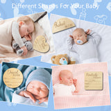 Personalized Wooden Baby Announcement Sign