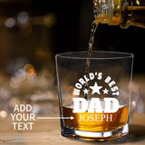 Personalized Lead-Free Whiskey Glass