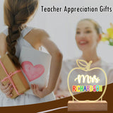 Personalized Teacher Acrylic Night Light