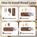 Personalized Magnetic Bread Lame
